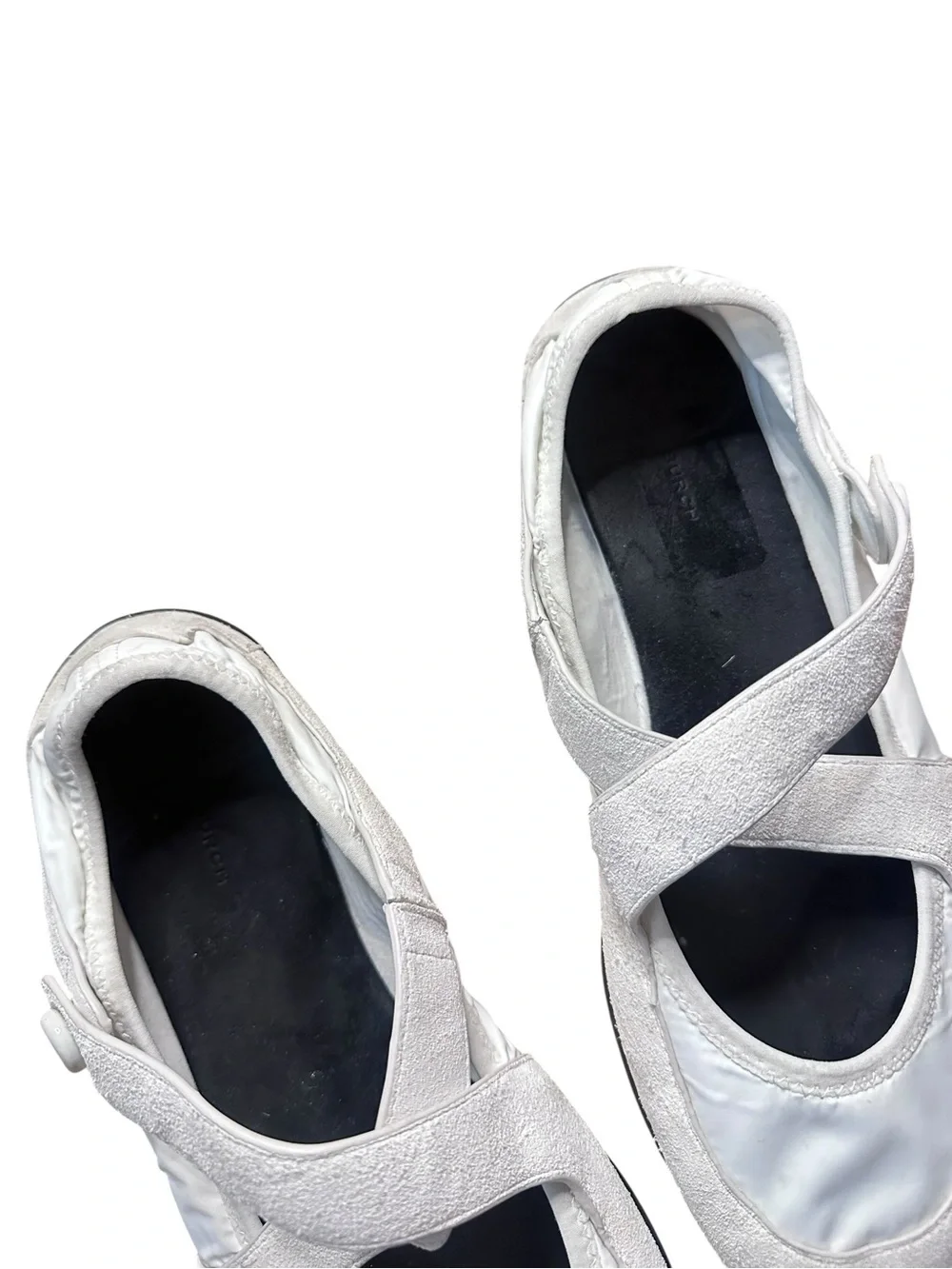 Tory Burch Romy Sport Mary Jane Sneakers White Size 10